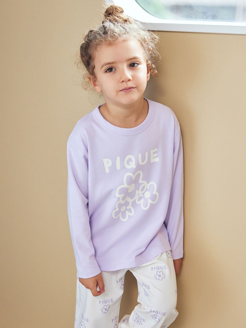 GELATO PIQUE KIDS & BABY「【KIDS】ペイントワンポイントロンT」|ルームウェア|LAV
