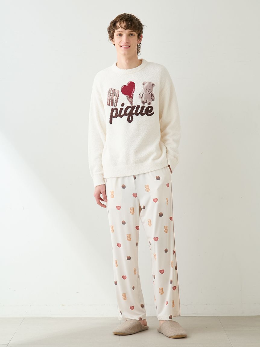 GELATO PIQUE HOMME「【HOMME】ワンポイントジャガードプルオーバー」|プルオーバー|