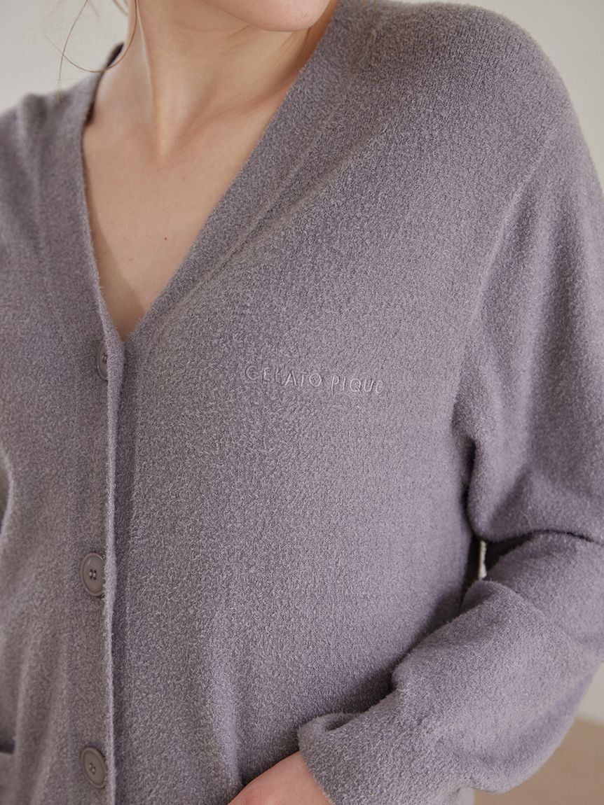 gelato pique「スムーズィーカーディガン」|ルームウェア|