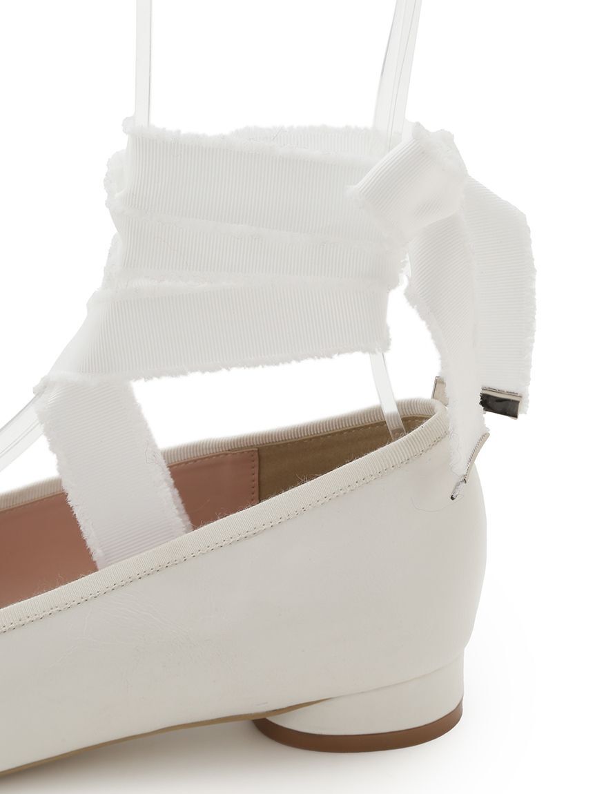 LILY BROWN「レースアップバレエシューズ」|パンプス|