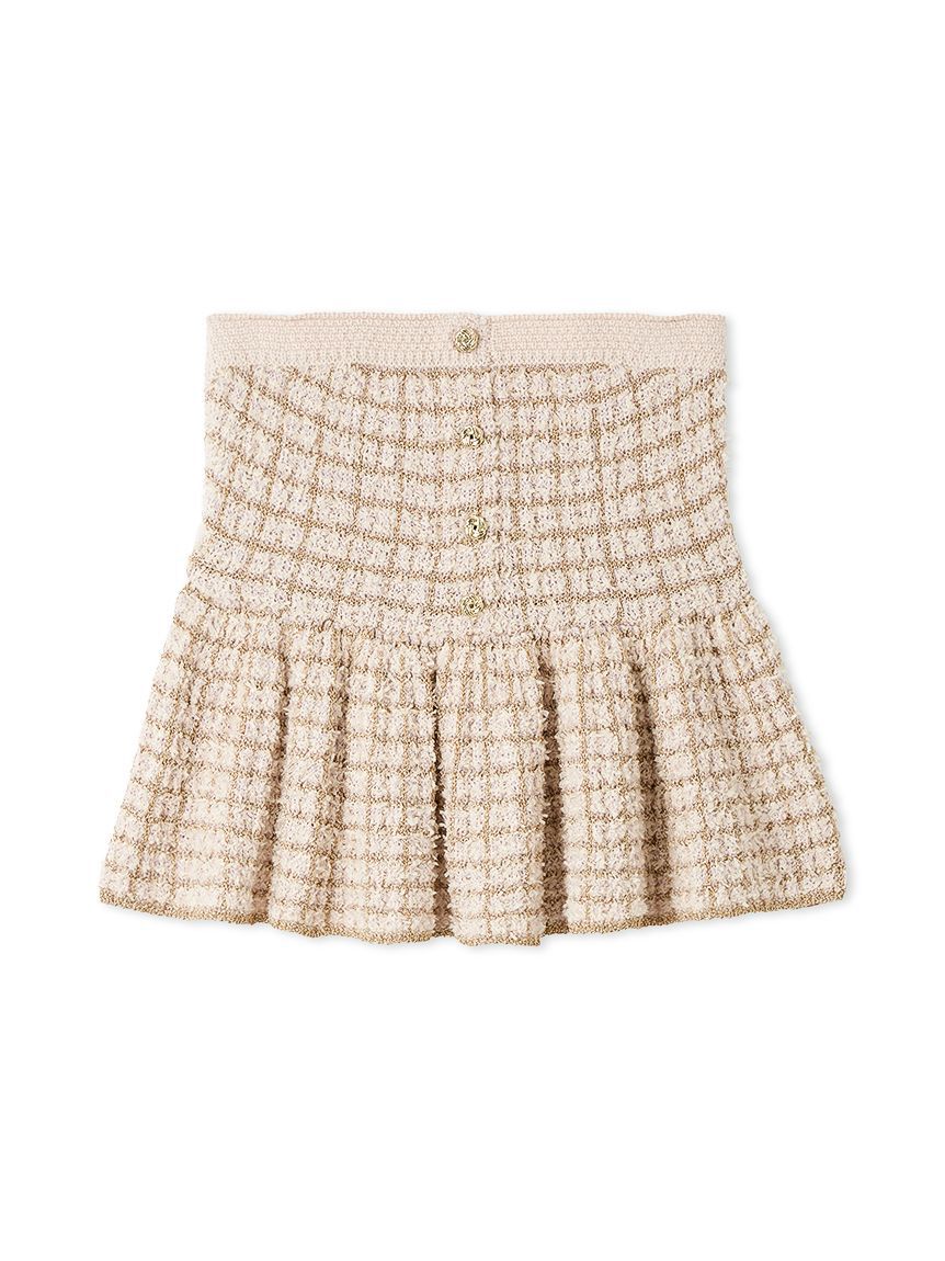 LILY BROWN「ツイードニットペプラムビスチェ」|ベスト・ジレ|