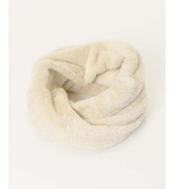 ikka「WASHABLE スヌード」|マフラー|オフホワイト