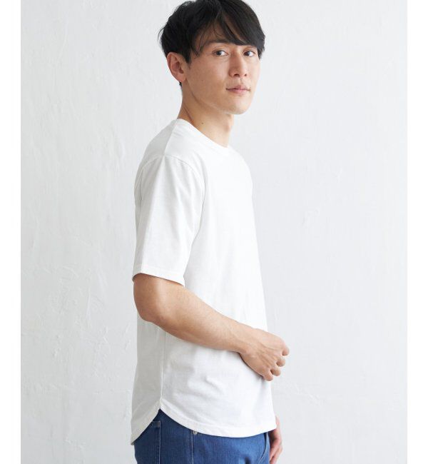 ikka「【洗濯機で洗える／2点セット】GOKU楽ニット5分袖インナーセット」|プルオーバー|