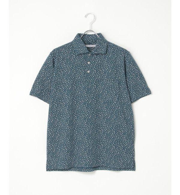 IKKA LOUNGE「コバナガラプリントカノコポロ」|Tシャツ・カットソー|