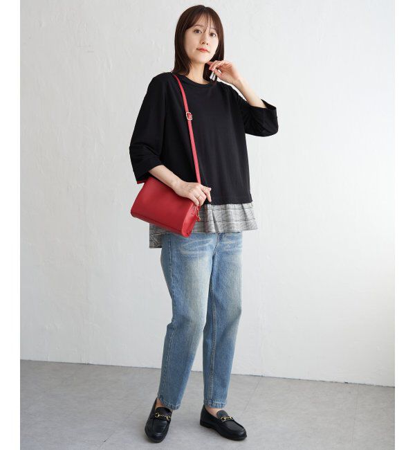 ikka「冷感裾レイヤードプルオーバー」|その他|