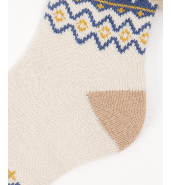 Lbc with Life「裏起毛ソックス フォークロア」|その他|