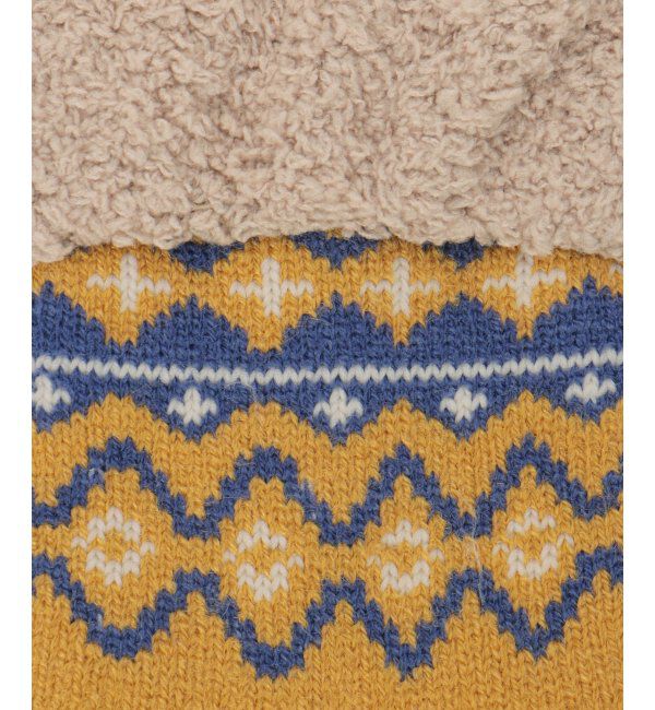 Lbc with Life「裏起毛ソックス フォークロア」|その他|