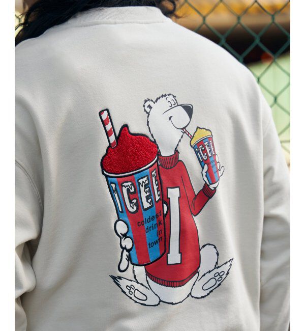 VENCE share style「ICEE サガラ刺繍トレーナー」|スウェット・ジャージ|