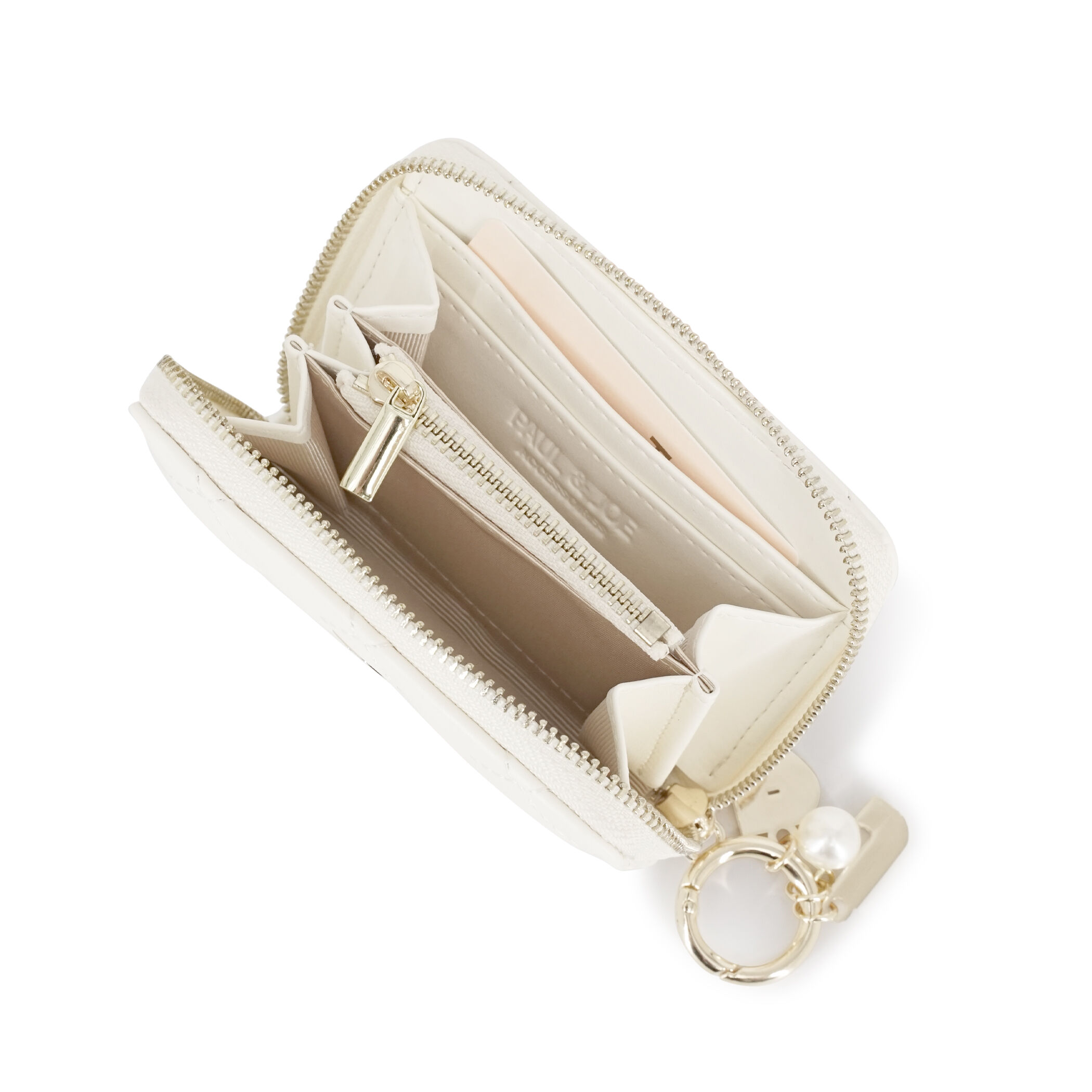 PAUL&JOE「コインケース　／　キルティング」|定期入れ|