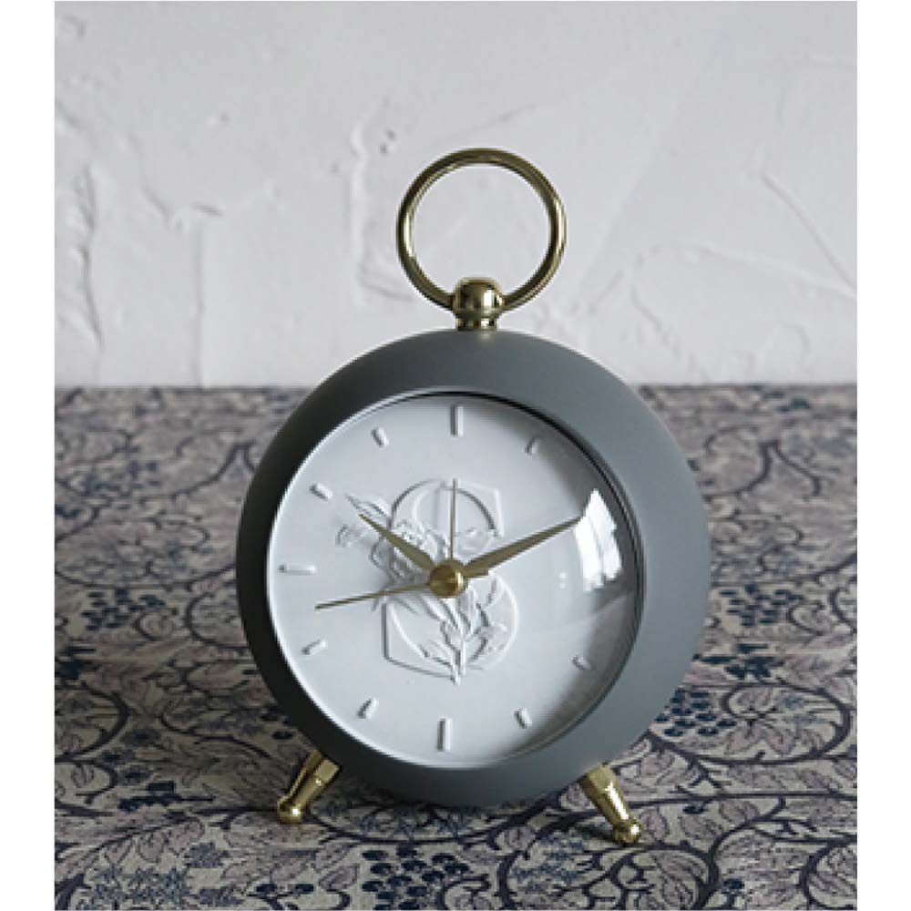 BACKYARD FAMILY「目覚まし時計 アナログ 通販 目覚まし 時計 めざまし時計 アラームクロック おしゃれ」|クロック・置時計|ブルー2