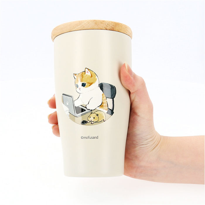 BACKYARD FAMILY「ステンレスタンブラー 蓋つき 通販 タンブラー ステンレス 蓋付き かわいい mofusando」|食器・キッチングッズ|