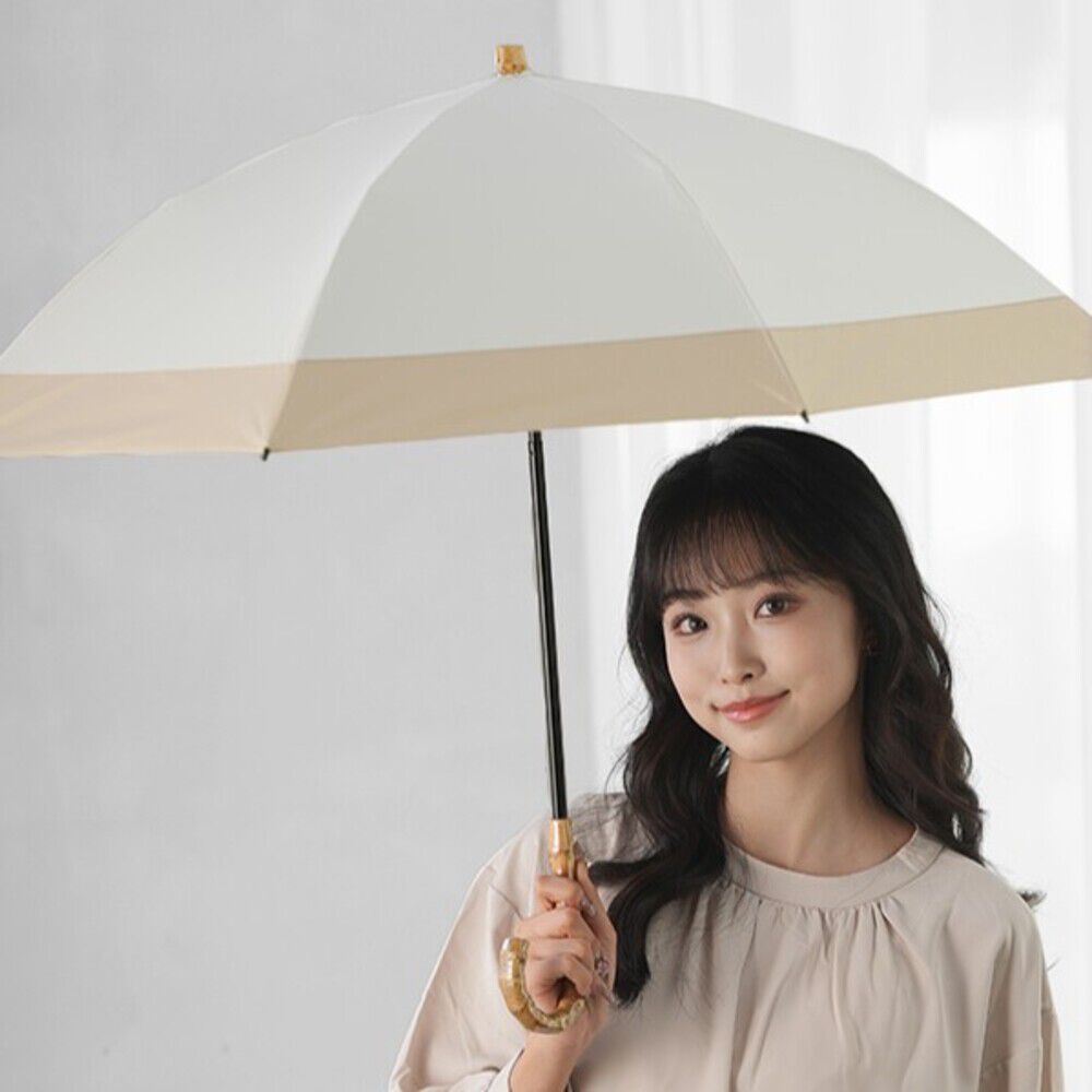 BACKYARD FAMILY「KIZAWA 日傘 折りたたみ 通販 キザワ M50DP082PO 折りたたみ傘 折りたたみ日傘」|傘|ホワイト1