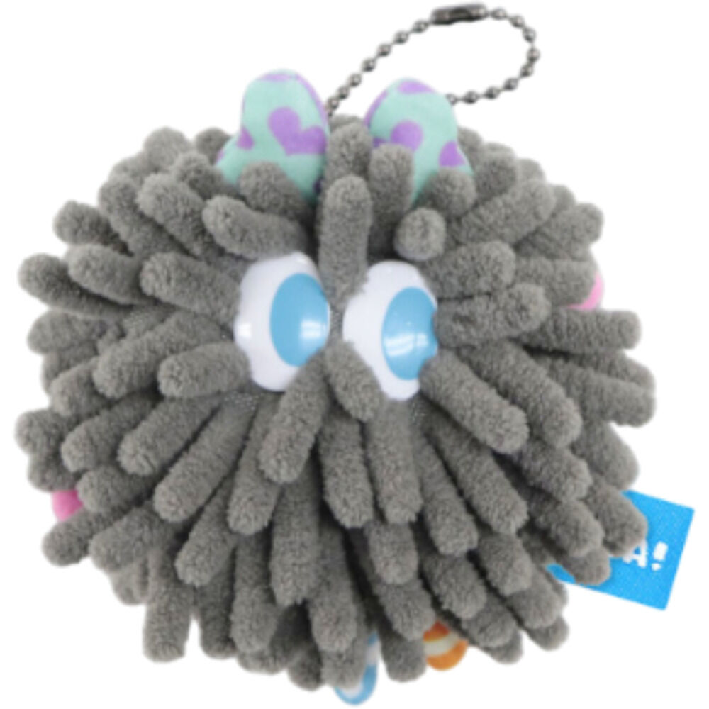 BACKYARD FAMILY「モジャ グッズ 通販 マスコット Moja! モンスター かわいい カワイイ キャラクター」|チャーム・キーホルダー|グレー1