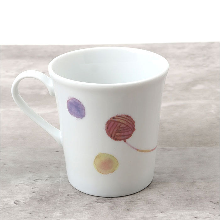 BACKYARD FAMILY「セラミック藍 マグカップ 通販 日本製 マグ カップ 磁器 湯呑み コップ 和食器 食器 にゃん屋」|食器・キッチングッズ|