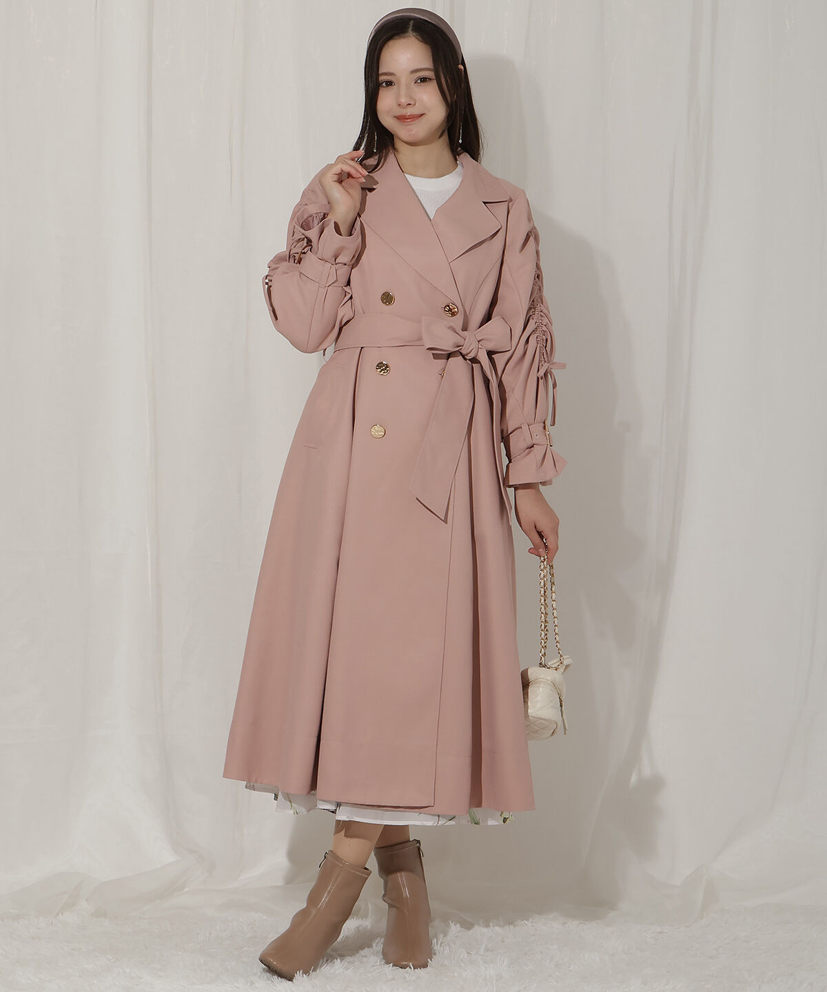 WILLSELECTION「ドロストデザイントレンチコート」|トレンチコート|