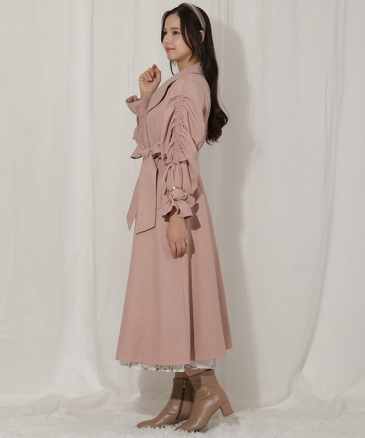 WILLSELECTION「ドロストデザイントレンチコート」|トレンチコート|