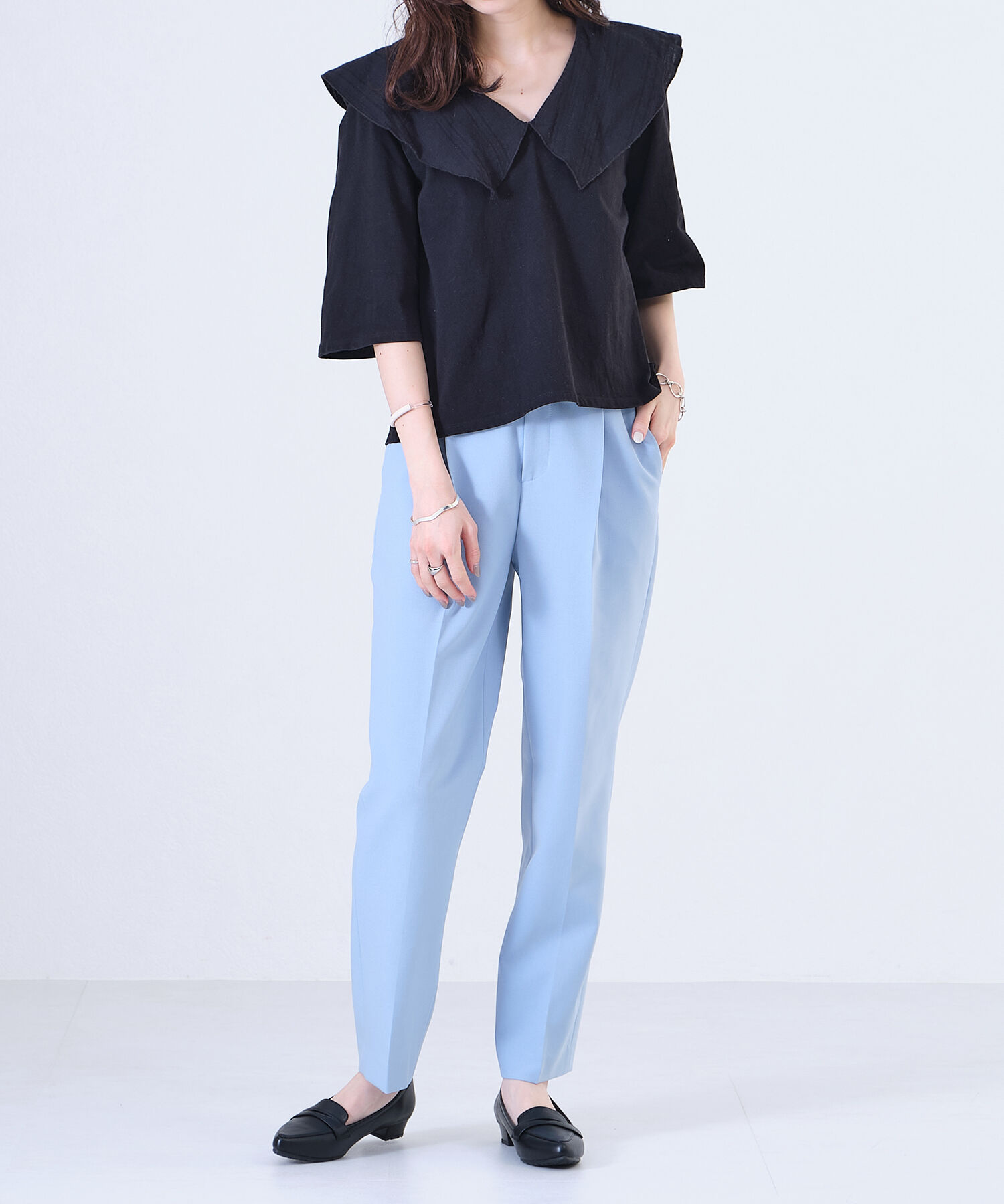 ORiental TRaffic「【防水】ポインテッドトゥ レイン パンプス /R-1016 晴雨兼用 通勤靴」|パンプス|