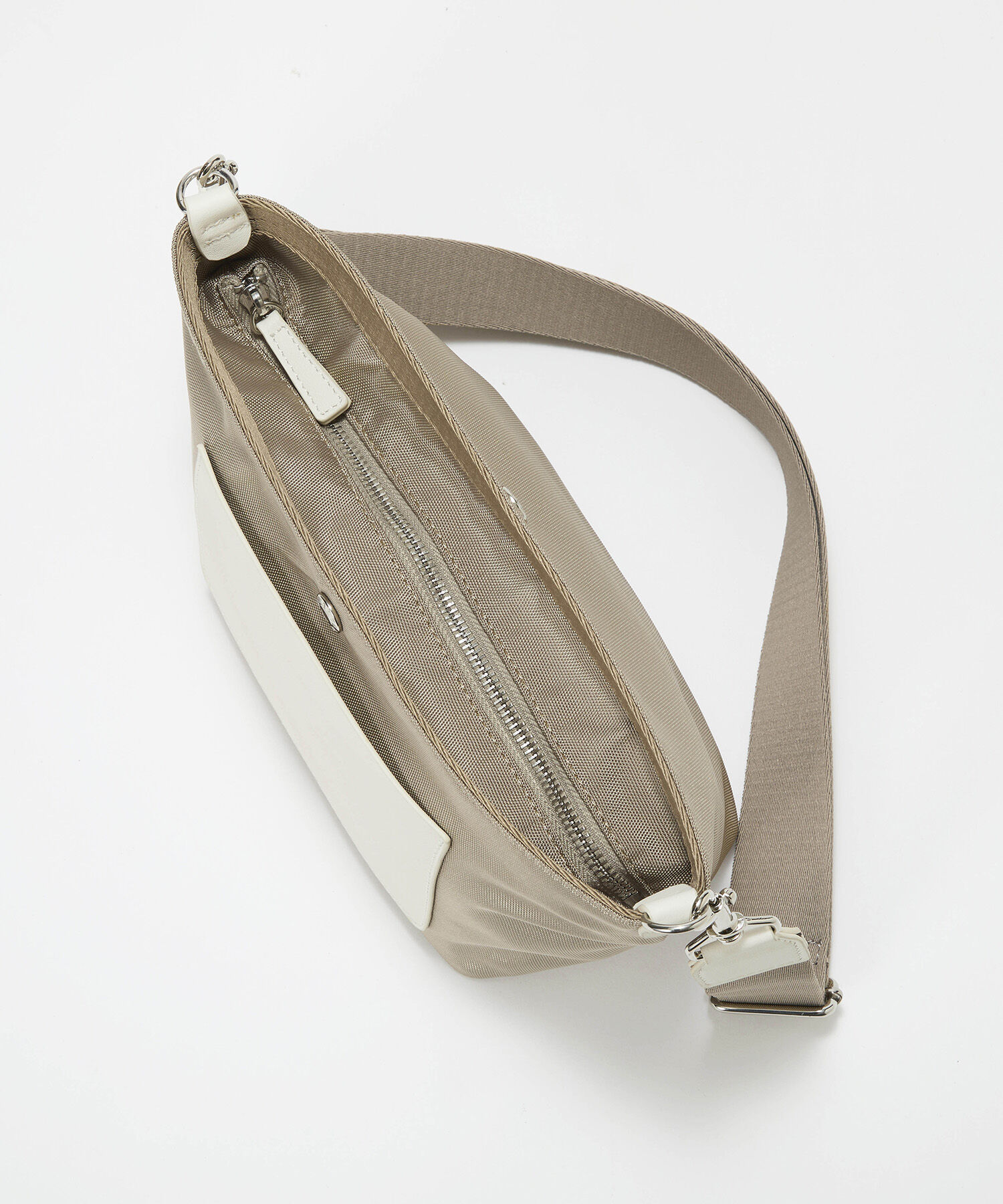 TOPKAPI BREATH「【Breath TOPKAPI sis】【WEB限定】ナイロン レザーポケット ミニ ショルダーバッグ 軽量 / CALM カーム　」|ショルダー・メッセンジャー|