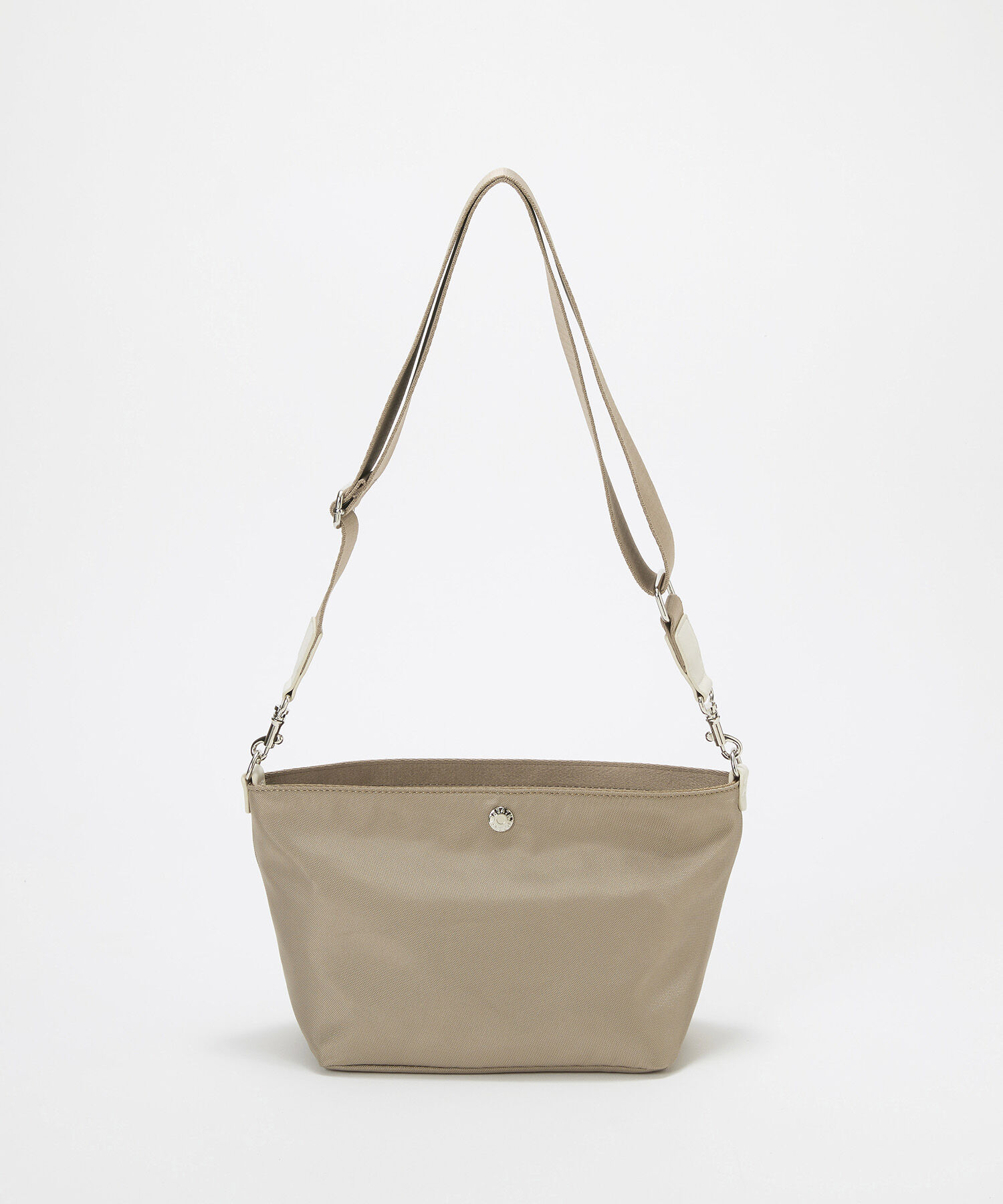 TOPKAPI BREATH「【Breath TOPKAPI sis】【WEB限定】ナイロン レザーポケット ミニ ショルダーバッグ 軽量 / CALM カーム　」|ショルダー・メッセンジャー|