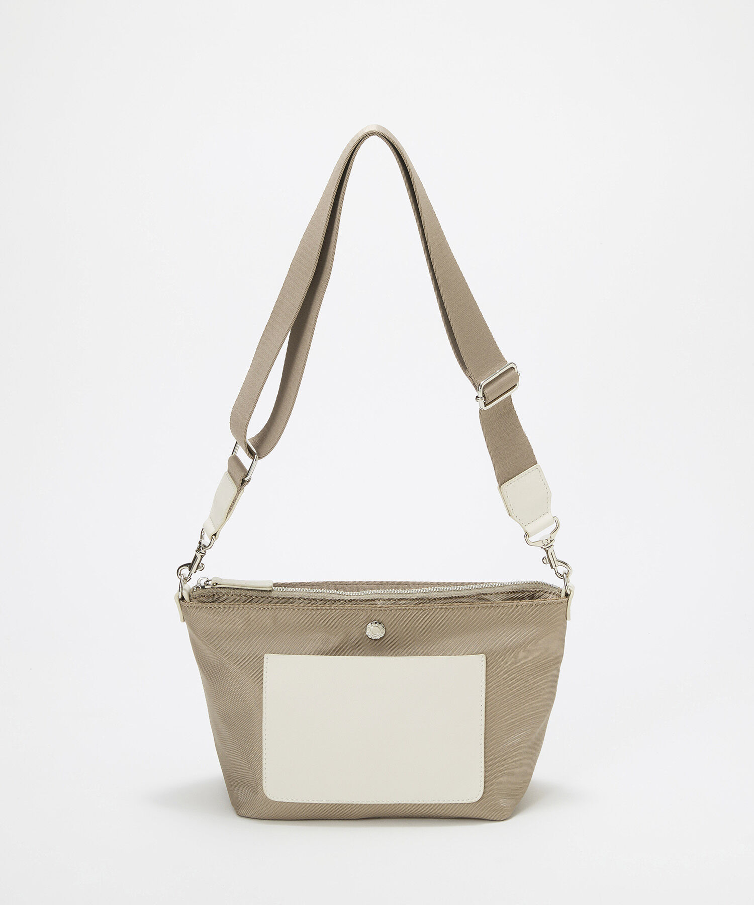 TOPKAPI BREATH「【Breath TOPKAPI sis】【WEB限定】ナイロン レザーポケット ミニ ショルダーバッグ 軽量 / CALM カーム　」|ショルダー・メッセンジャー|