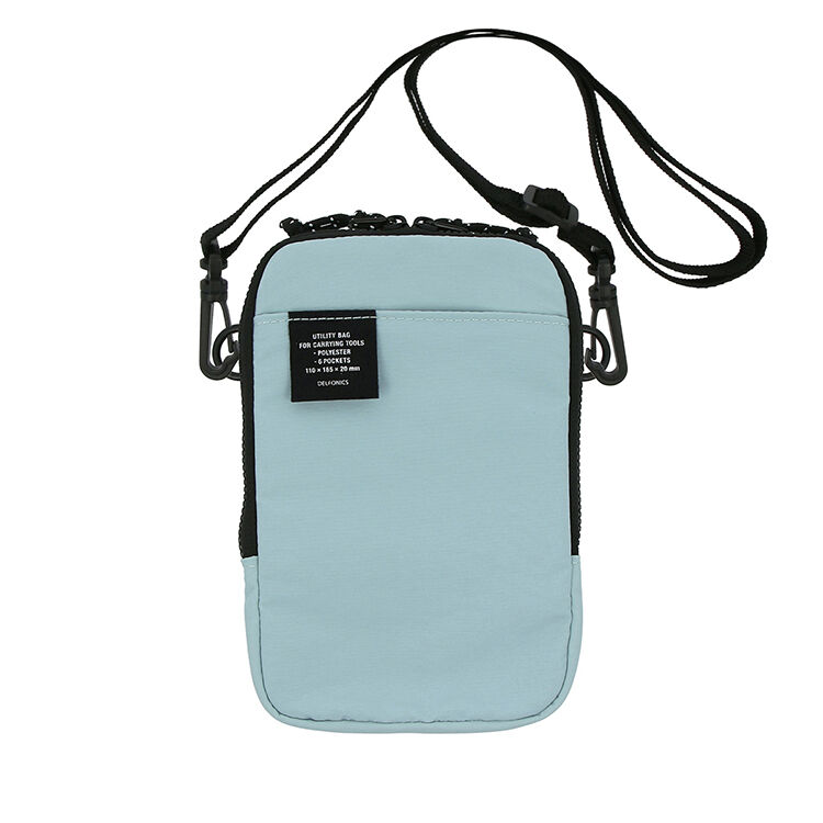 DELFONICS「インナーキャリング スタッド スマホバッグ」|モバイルケース|ライトブルー