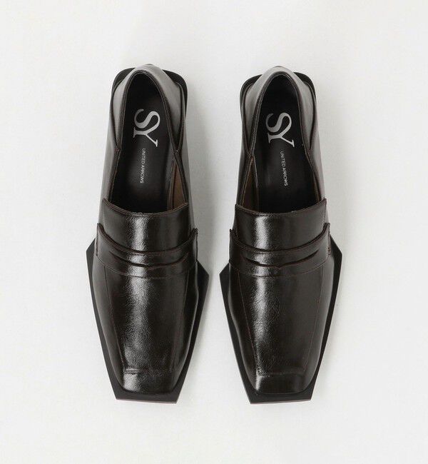 ODETTE E ODILE「＜SY＞スクエアソフトローファー フラット20●&uarr;」|ローファー|