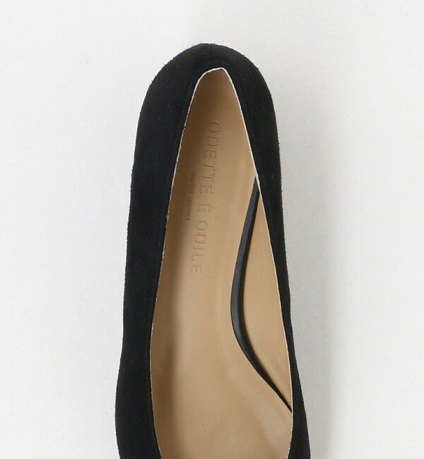 ODETTE E ODILE「ポインテッドブロックヒール パンプス35&darr;&uarr;」|パンプス|