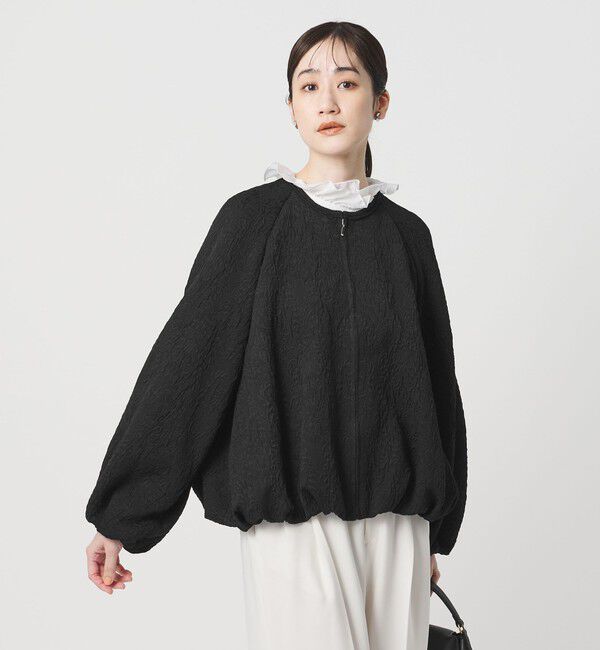 UNITED ARROWS「ジャガード ブルゾン」|ブルゾン・スタジャン|