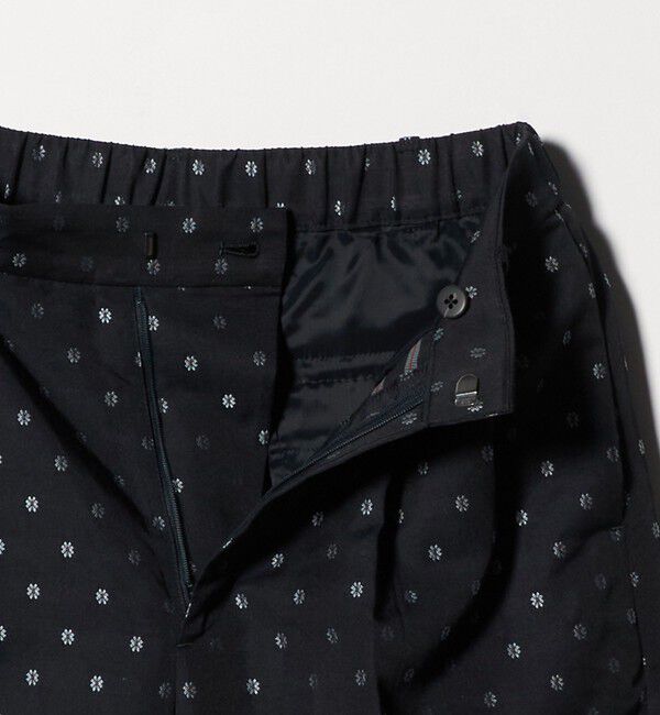 UNITED ARROWS「フラワー ジャガード 2タック ワイドパンツ ‐ウォッシャブル‐」|その他|