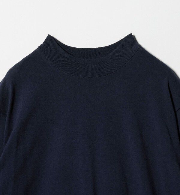 UNITED ARROWS「ショートスリーブ モックネック ニット UA COZY ウォッシャブル 抗菌防臭」|ニット・セーター|