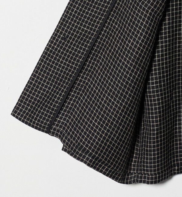 UNITED ARROWS「リネン/ナイロン チェック ユーティリティシャツ」|シャツ・ブラウス|