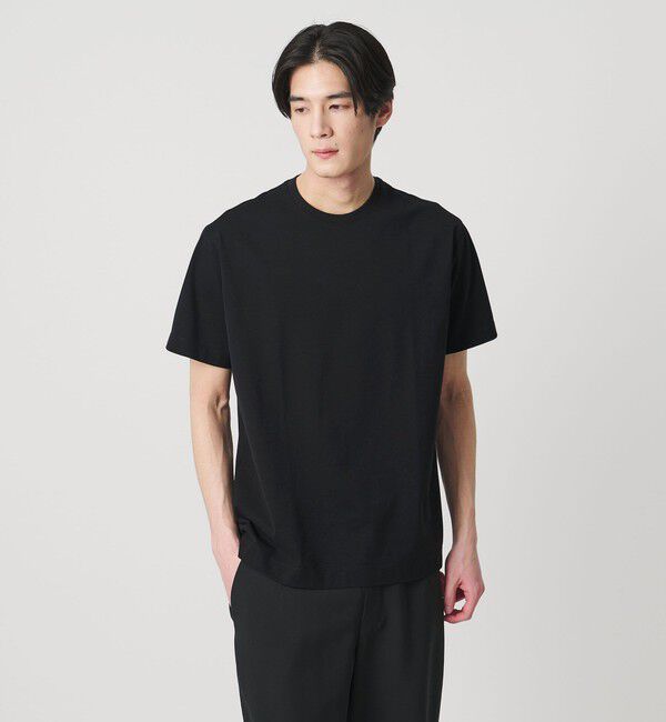 UNITED ARROWS「ALBINI アルビニ シルケット テンジク Tシャツ　抗菌防臭」|Tシャツ・カットソー|