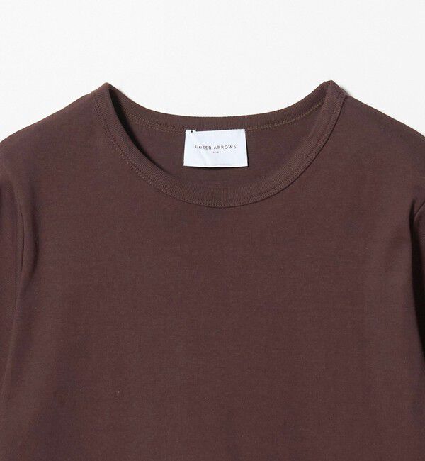 UNITED ARROWS「コットン フライス Tシャツ」|Tシャツ・カットソー|