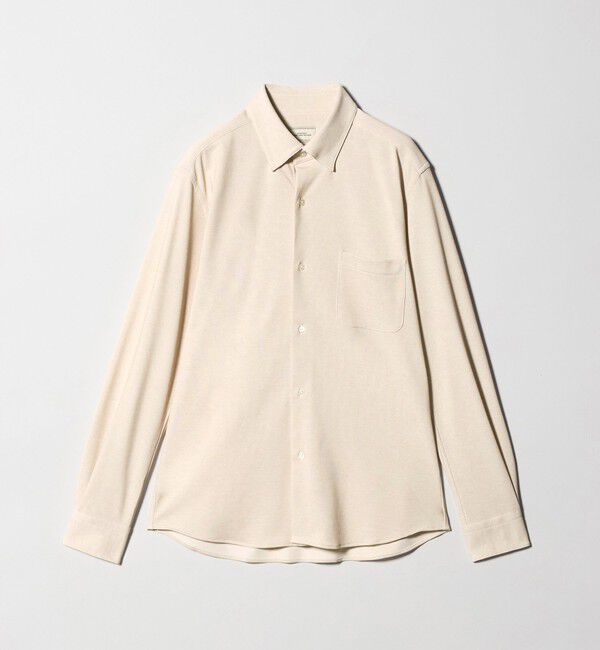 UNITED ARROWS green label relaxing「エブリット TC ジャージー スナップ ボタンダウン シャツ -ストレッチ・イージーアイロン・吸水速乾・抗菌-」|シャツ・ブラウス|