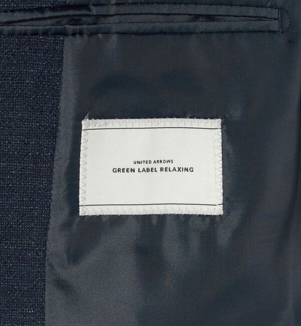 UNITED ARROWS green label relaxing「WO/LI ピンヘッド 2B RG ジャケット」|テーラードジャケット|