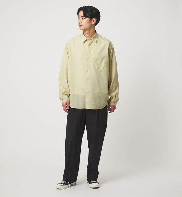 UNITED ARROWS green label relaxing「ウォッシャブル トロ ジャストルーズ シャツ -ストレッチ-」|シャツ・ブラウス|