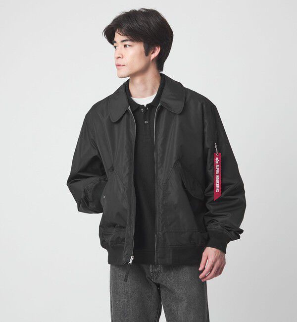 UNITED ARROWS green label relaxing「【別注】＜ALPHA INDUSTRIES＞リバーシブル CWU フライトジャケット ブルゾン」|その他|