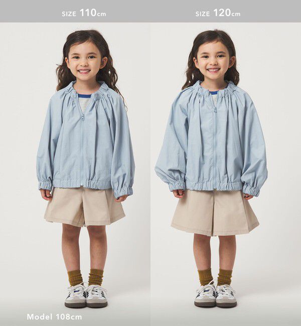 UNITED ARROWS green label relaxing「ギャザーブルゾン / キッズ 撥水・UVカット 100cm-160cm」|その他|