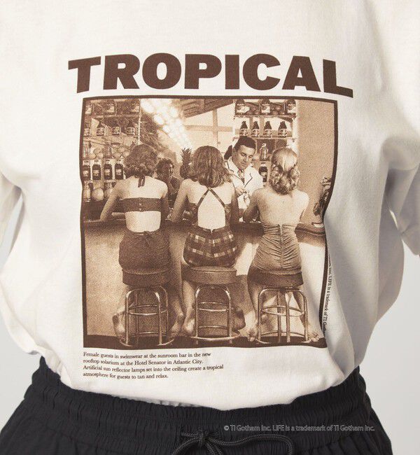 UNITED ARROWS green label relaxing「【別注】＜GOOD ROCK SPEED＞LIFE PC ショートスリーブ Tシャツ」|Tシャツ・カットソー|