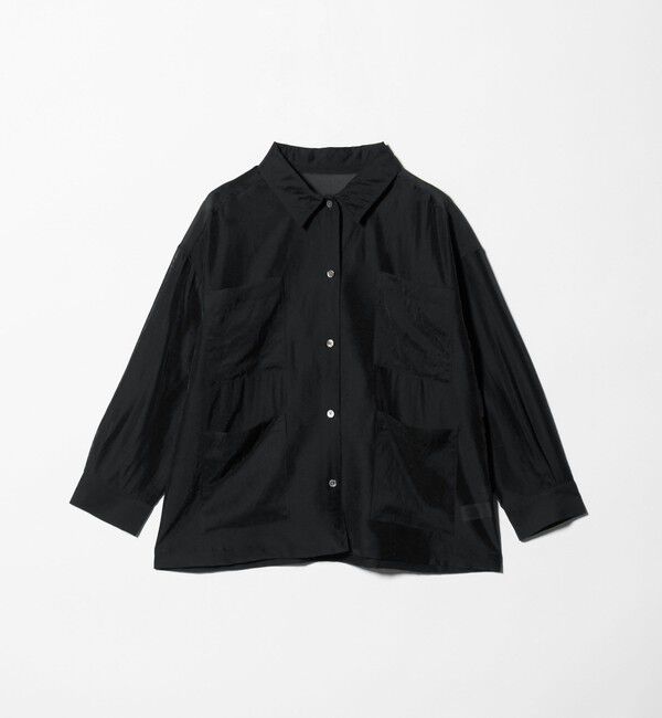 UNITED ARROWS green label relaxing「シアー 4ポケット ビッグ シャツ」|シャツ・ブラウス|