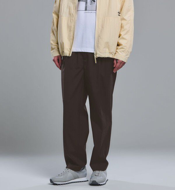 UNITED ARROWS green label relaxing「ウォッシャブル トロ オルマイ ワイドパンツ W3 イージーパンツ -ストレッチ-」|その他|DK.BROWN