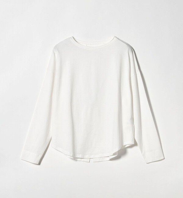 UNITED ARROWS green label relaxing「バック スリット プルオーバー」|Tシャツ・カットソー|OFF WHITE