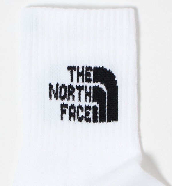 UNITED ARROWS green label relaxing「＜THE NORTH FACE＞ジャガード ロゴ 3P クルーソックス / キッズ  」|ソックス|