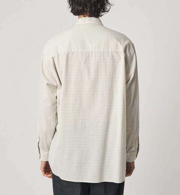 STEVEN ALAN「＜Steven Alan＞ オーガニックコットン ドビー チェック レギュラーカラー シャツ LOOSE」|シャツ・ブラウス|