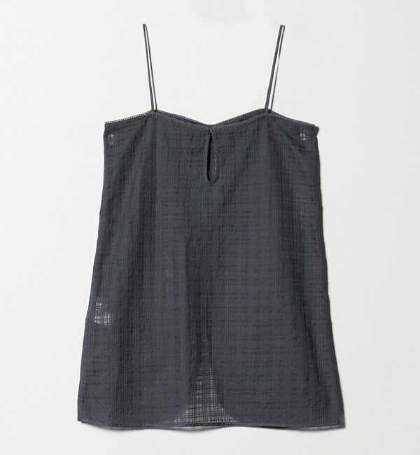 ATTISESSION「＜ATTISESSION＞エンブロイダリー チェック ミニ ドレス 」|ワンピース|