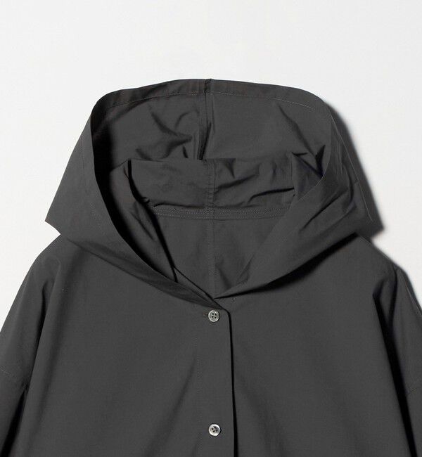 BEAUTY&YOUTH UNITED ARROWS「ポリエステルコットン フードシャツ」|シャツ・ブラウス|