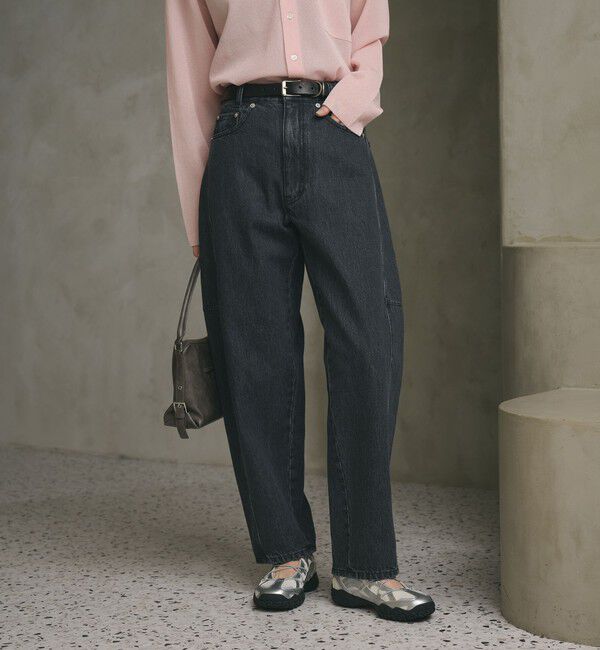 BEAUTY&YOUTH UNITED ARROWS「【WEB限定】カーブ デニムパンツ」|デニム|