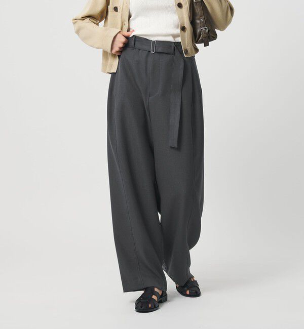 BEAUTY&YOUTH UNITED ARROWS「ベルトカーブパンツ ウォッシャブル 防シワ」|その他|