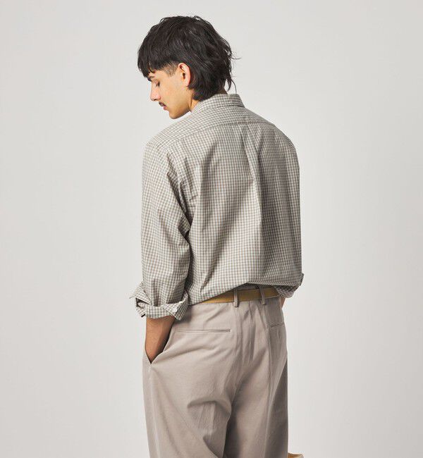 STEVEN ALAN「＜Steven Alan＞ 60 コンパクトヤーン チェック レギュラーカラー シャツ NARROW」|シャツ・ブラウス|