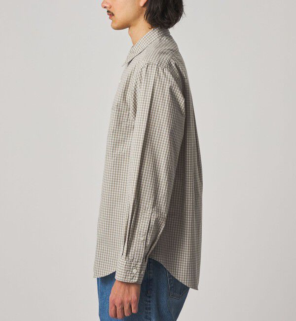 STEVEN ALAN「＜Steven Alan＞ 60 コンパクトヤーン チェック レギュラーカラー シャツ NARROW」|シャツ・ブラウス|